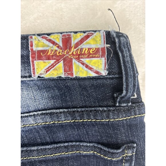 Machine Nouvelle Mode Women’s Jeans Size US 29 / 7 Dark Wash Blue Skinny - Picture 10 of 11